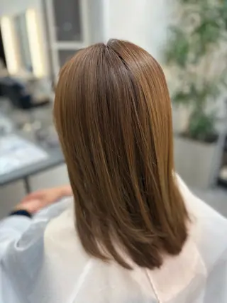 ミディアム カラー RIENS/ taizohのヘアスタイル