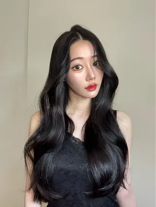 ロング カラー etora 渋谷所属・itaru/網紅ヘア 🇨🇳ケラチンTRのヘアスタイル