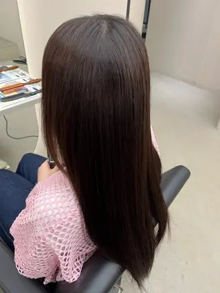 ロング 武井 夏美のヘアスタイル