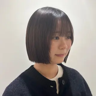 ショート のむらあんじゅ/ 韓国風レイヤーೀのヘアスタイル