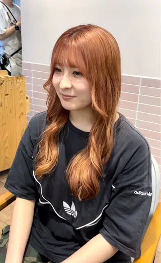 ロング パーマ 🎀みさき🎀 韓国レイヤー ボブ♡のヘアスタイル