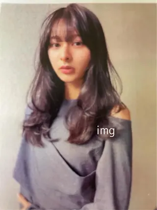 ロング カラー パーマ ヘアアレンジ 8HAIR / MAYUのヘアスタイル