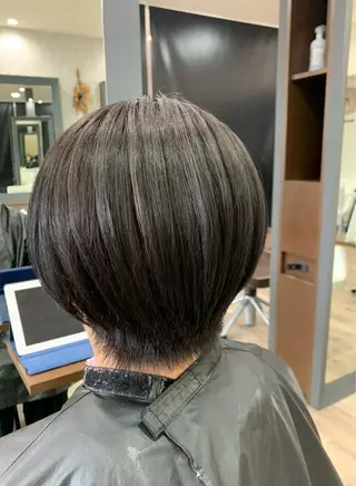 カラー たなか りなのヘアスタイル