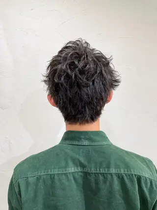 ショート メンズ かんばら りょーいのヘアスタイル