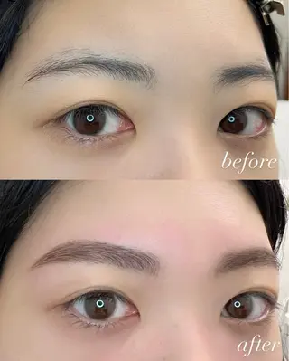 アイブロウ & by produceのマツエク・マツパデザイン