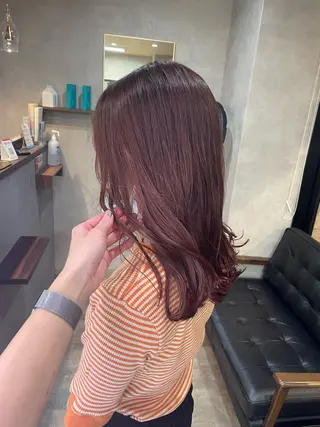 ミディアム カラー RIENS / ayu ♡のヘアスタイル