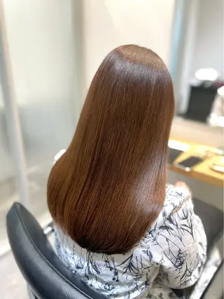 ロング カラー Jr.stylist 彩乃のヘアスタイル