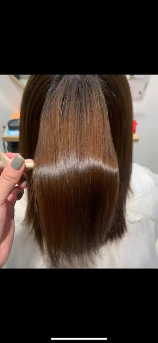 LUCUA 恵比寿所属・ダメージレス縮毛矯正 /カラー/あさみ🌈のヘアスタイル