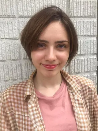 ショート ヘアアレンジ サロウィン浦和所属・愛されヘア/ 暖色カラー/まいこのヘアスタイル