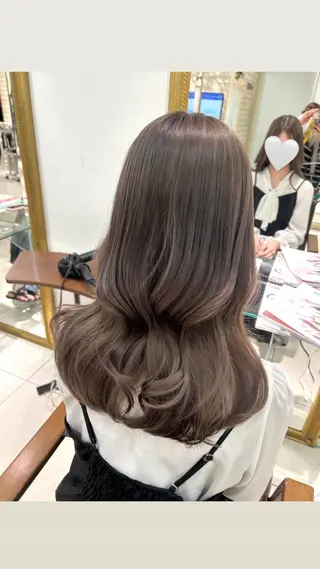 ロング 🩶透明感カラー/ うる艶/nanakoのヘアスタイル