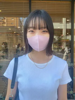 ショート カラー ヘアアレンジ パーマ指名No1 /namiのヘアスタイル