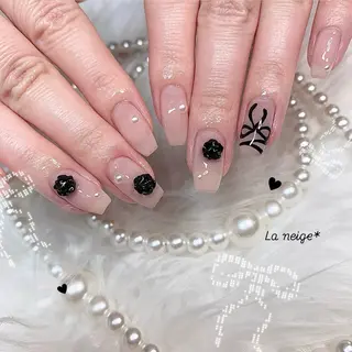 ネイル La neige* yuki 🥯🍑のネイルデザイン