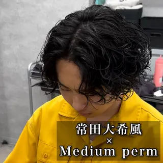 パーマ メンズ 🔥メンズカット＋ パーマの達人🔥のヘアスタイル