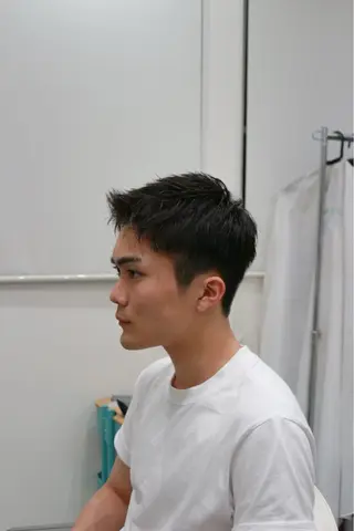 メンズ ババ タケルのヘアスタイル