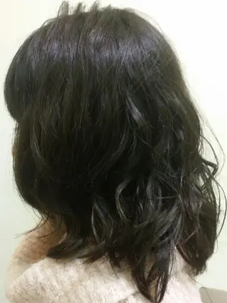 ミディアム パーマ 佐藤 はづきのマツエク・マツパデザイン