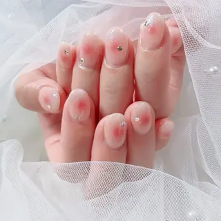 ネイル マジョリカ ブルーのネイルデザイン