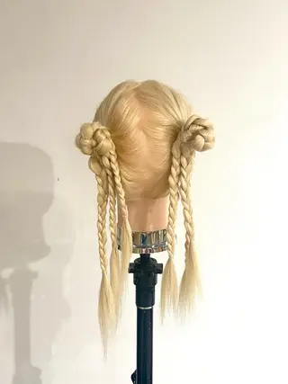 ヘアアレンジ 💫miyu💫デザ インカラー/アレンジのヘアスタイル