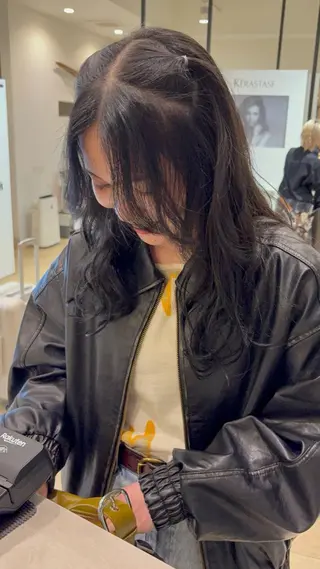 ロング カラー あいり 福岡美容師のヘアスタイル