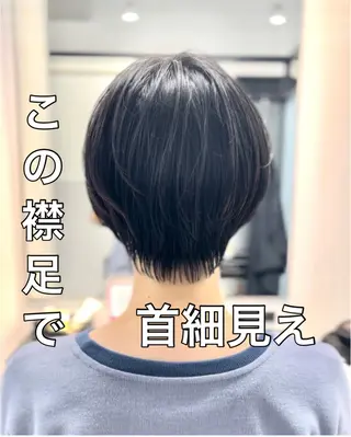 ショート ショートヘア、ボブ こやさん　コヤマのヘアスタイル