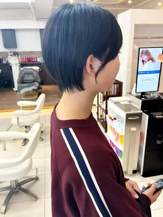 ショート アレンジ&ショート 💙YUKINOのヘアスタイル