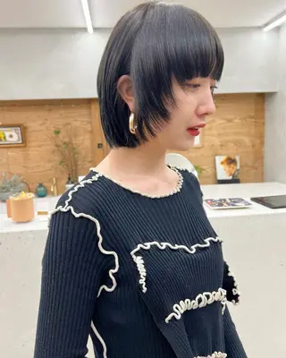 ショート デザイン/レイヤー Kaito🐩/栄のヘアスタイル