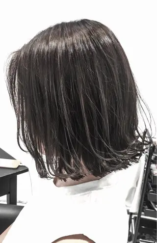 ミディアム LITTY所属・レイヤー/髪質改善 /山永圭介のヘアスタイル