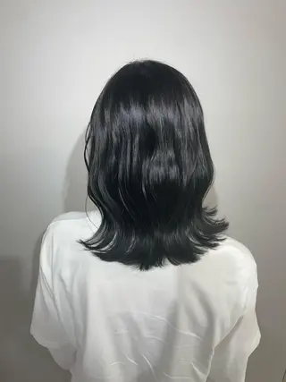 ミディアム 🌹門奈🌹髪質改善 /透明感カラーのヘアスタイル