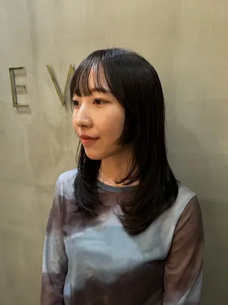 ミディアム A.Ｍ.hair所属・福本 凌のヘアスタイル