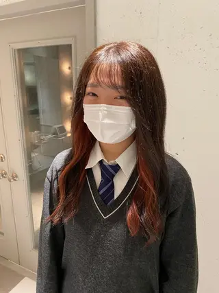 ロング カラー ナチュラル/韓国💎 haruka 💎のヘアスタイル