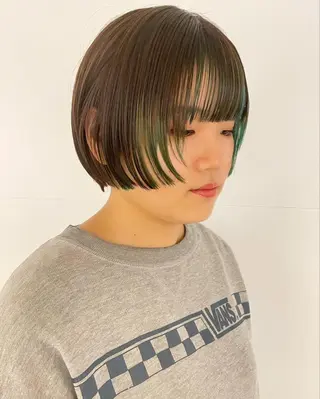 ショート haru/レイヤー/ ウルフのヘアスタイル