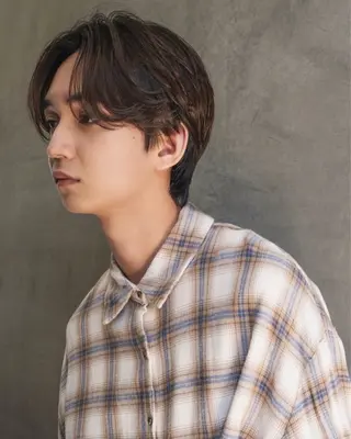 ショート メンズ メンズハイトーン/栄 /イトウタケルのヘアスタイル