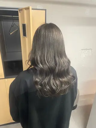 セミロング tokute 中野真咲🐺のヘアスタイル