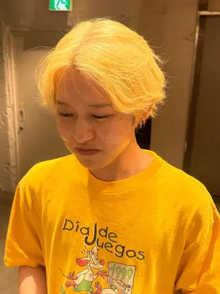 メンズ 🌶推しカラー RINA🌶´-のヘアスタイル