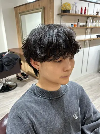ショート メンズ Lull所属・鈴木 悠孝のヘアスタイル