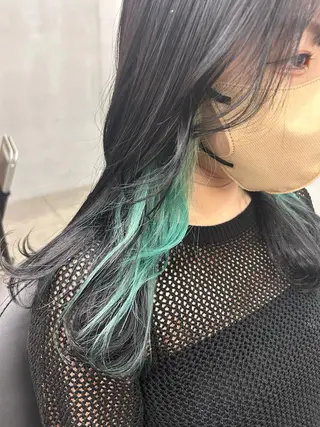 ミディアム カラー N/デザインカラー 🌿ナギのヘアスタイル