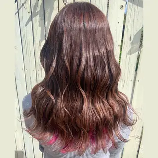 ロング 近藤 楓花のヘアスタイル