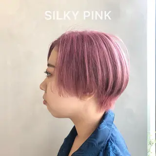 ショート 🌸ハイトーン 新田 廉 🌸のヘアスタイル