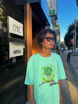 パーマ メンズ CHIC 蘭のヘアスタイル