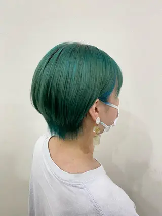 ショート 内田 遥香のヘアスタイル