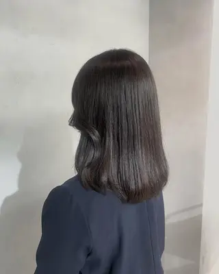 ミディアム 髪質改善♡ 保坂汐音のヘアスタイル