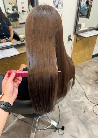 ロング カラー メンズ特化 ティアラのヘアスタイル