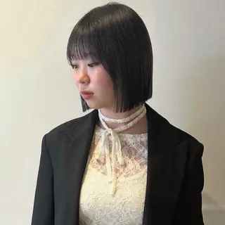 ミディアム カラー nonoka/ レイヤー透明感カラーのヘアスタイル