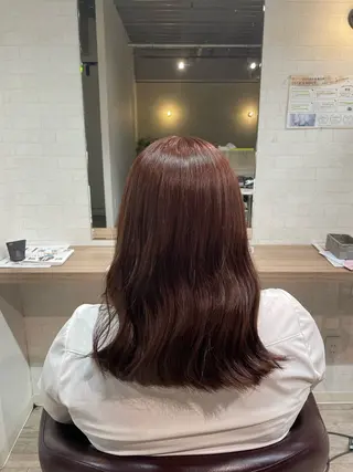 カラー COIFF1RST NAGASAKI SHAMPOO BOY所属・與那城 雪のヘアスタイル