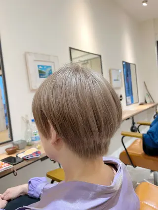 ショート カラー Love&Hair Breit/店長下川のヘアスタイル
