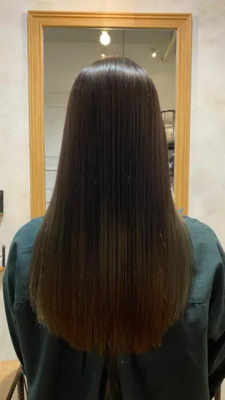 セミロング カラー パーマ メンズ keshiki大名所属・安部 真輝のヘアスタイル