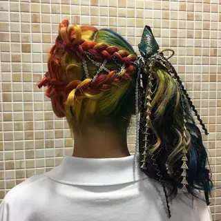 インナーカラー🧸 suzunaのヘアスタイル