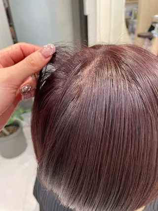 ミディアム カラー 透明感カラー 🩰あさのヘアスタイル