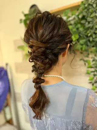 ヘアアレンジ ヘアメ/着付け 清水玲歌のヘアスタイル