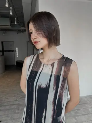 🦄ボブ特化 hiina🤍のヘアスタイル