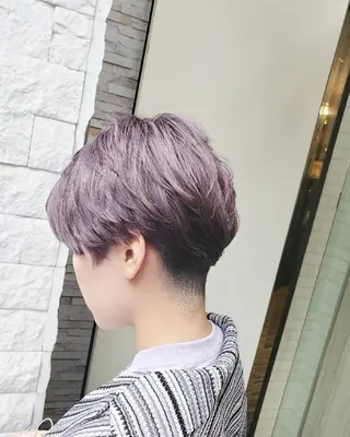 ショート カラー EARTH 池田 雄太のヘアスタイル